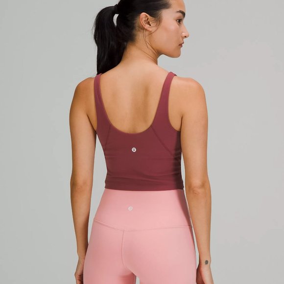 Sz 8 NWT Lululemon Align Tank Top Mulled Wine - Picture 2 of 6